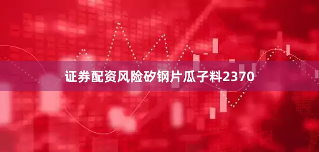 证券配资风险矽钢片瓜子料2370