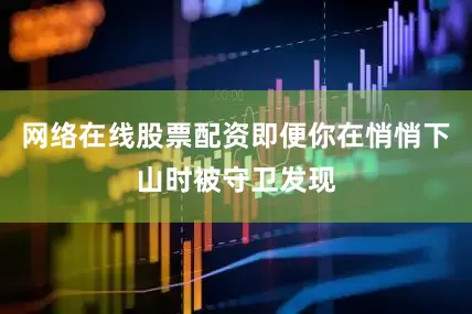 网络在线股票配资即便你在悄悄下山时被守卫发现